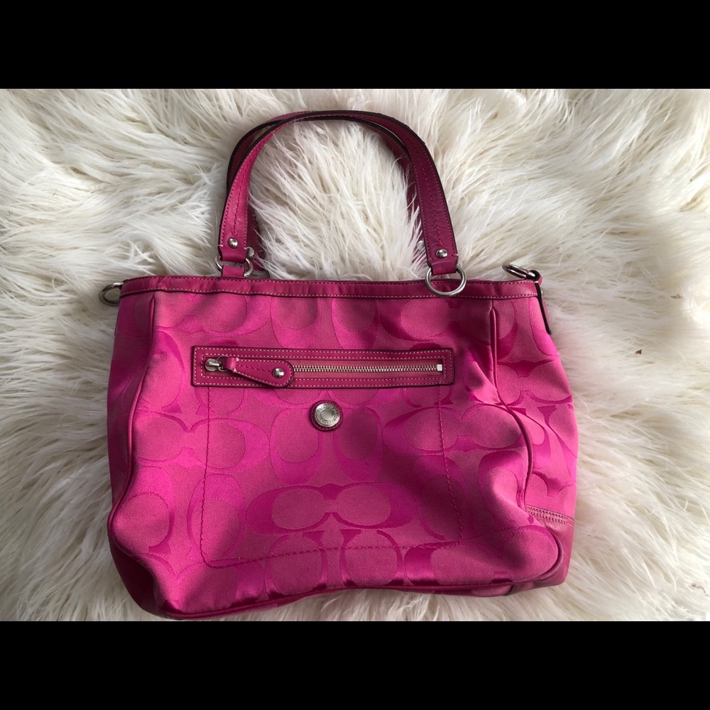 Coach bag- damaged, see photos.